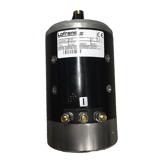 Motor 12v/1700w 3-Terminal w/ B14 Round Flange 19mm Shaft (drawing number TBD)