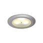 Leer LED Downlight, Matte Chrome, 10-30VDC Warm White, Master (Dimmable), IP20