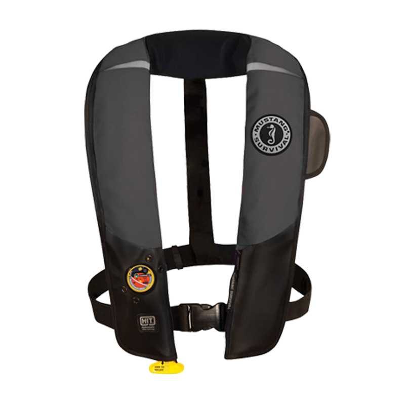 Lifevest, HIT Auto Inflatable, Grey/Blk