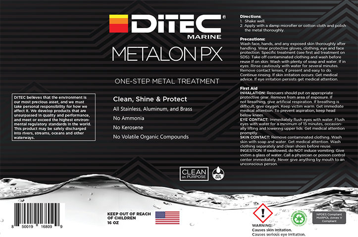 METALON PX - Multi-Surface Metal Cleaner and Polish