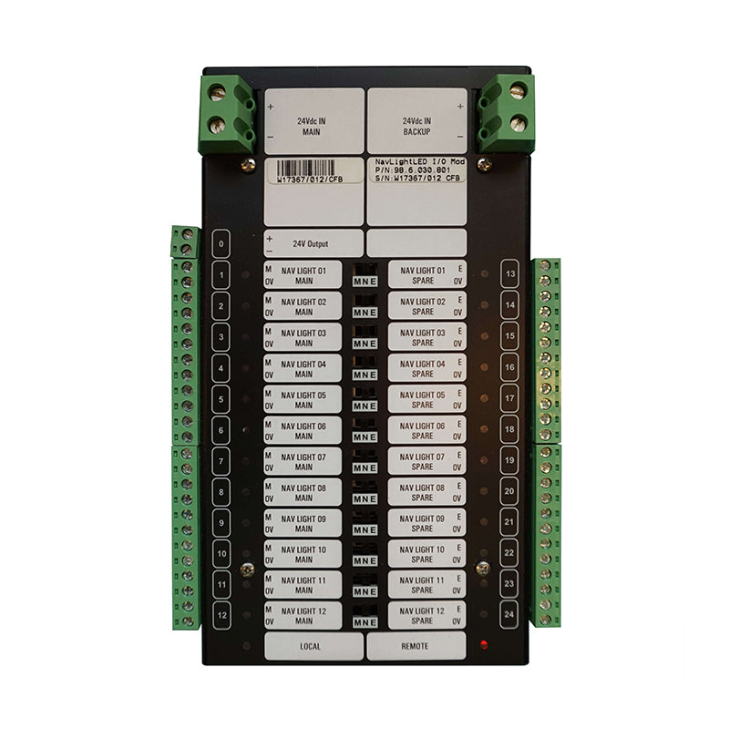 Megaguard Control Panel for 12/12 connections 24v, include operating panel & I/O Module