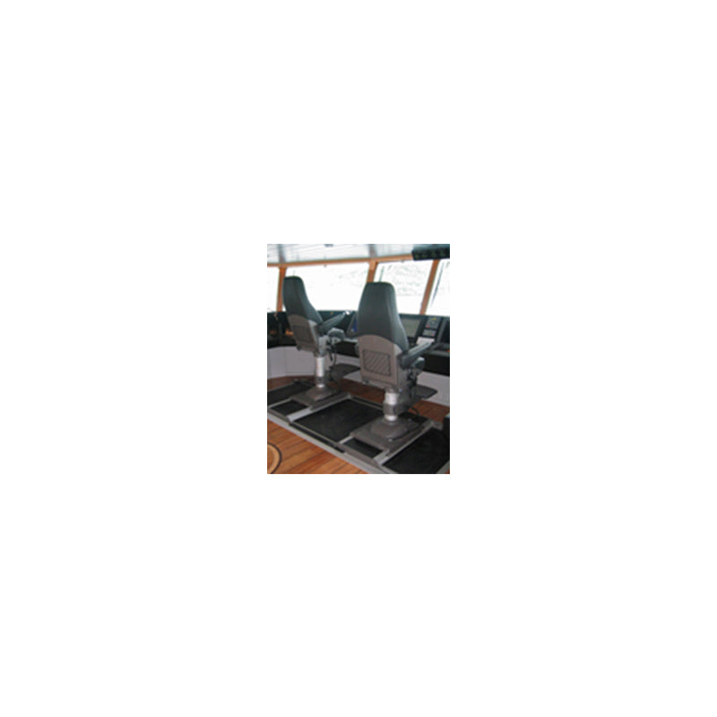 Norsap 1500 Helm Chair, Seat Height 725mm-920mm Gas Dampened Adj Column, Flange Base, Charcoal