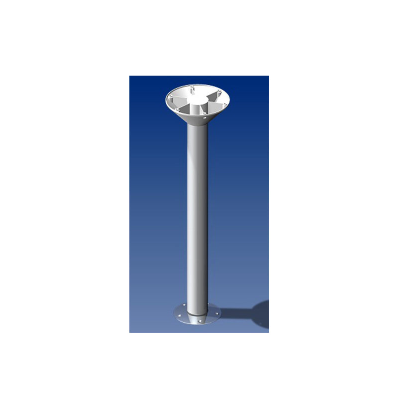 Norsap 2060 Movable Table Column, 29.9 in. (760mm) Fixed Height, Anodized Tube/Stainless Steel Base