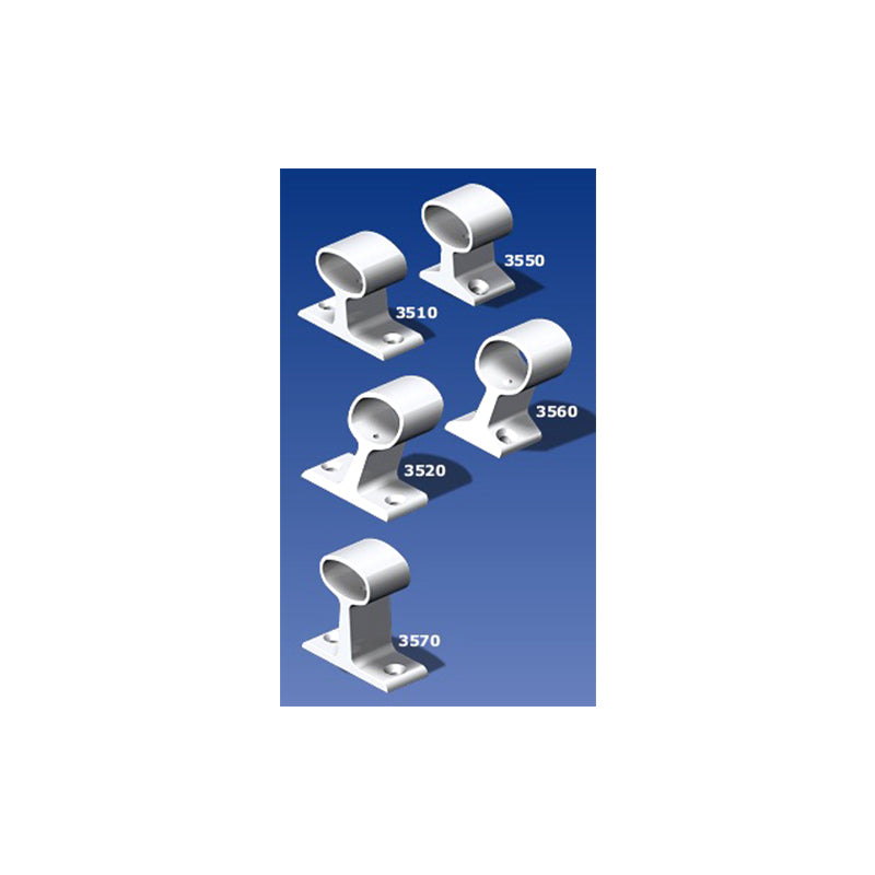 Handrail Bracket with Screw Lock, Straight (Tall)
