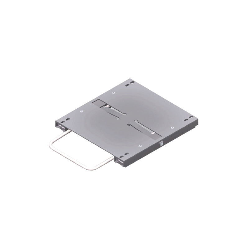 Seat Slider Set w/Cover Plate, Front Release Bar W: 25.1 in./640mm, Hole Distance: 23.6 in./600mm