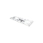 White Top Flange w/ Lock For 65mm diameter pedestal
