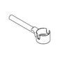 Cupholder only Without Armrest Pearl Black