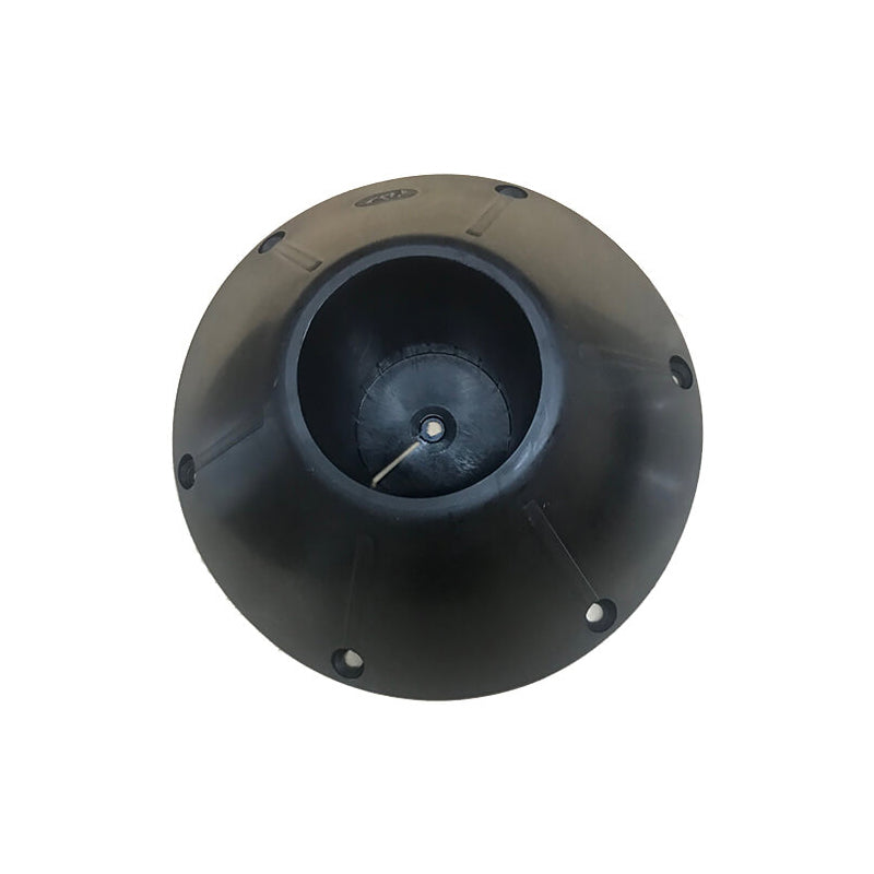 TOP FLANGE FOR 65MM COLUMN TAPERED (NS2060-XXX), BLACK