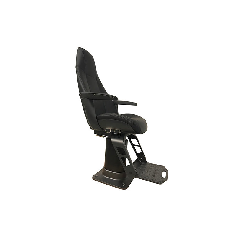 NS1100 Flat Oval Base, 60-77cm High back, Fold down foot rest