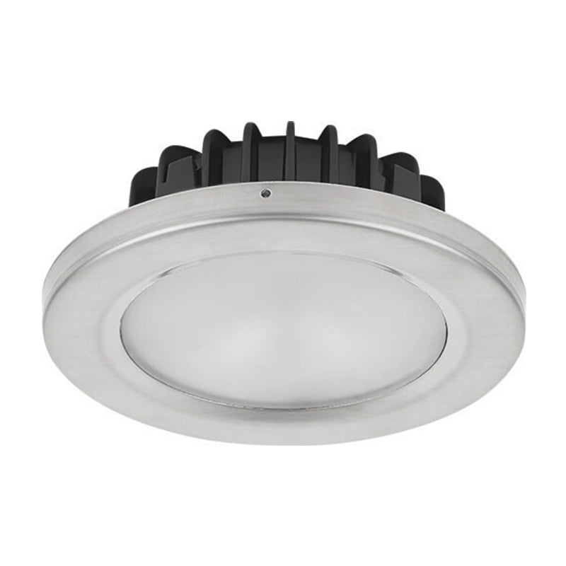 Pool PowerLED, 10-40VDC, Brushed SS, Cool White/Red, 4.7W, IP65