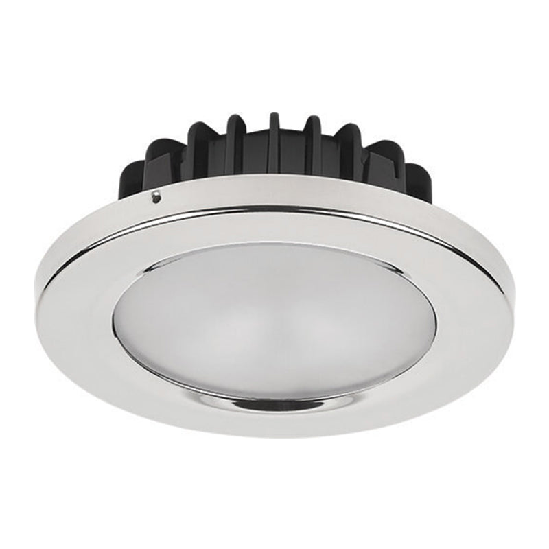 Pool PowerLED, 10-40VDC, Polished SS, Warm White, 4.7W, IP65