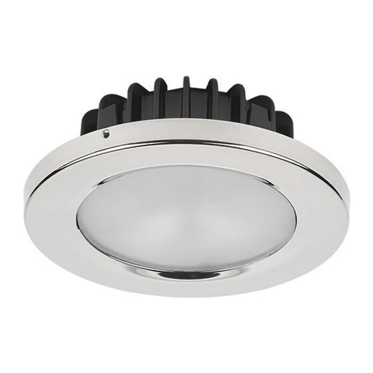 Pool PowerLED, 10-40VDC, Polished SS, Warm White, 4.7W, IP65