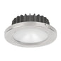 BOM: Portland 2 PowerLED Bi-Color, WW/Blue Brushed Stainless Steel, 10-30V