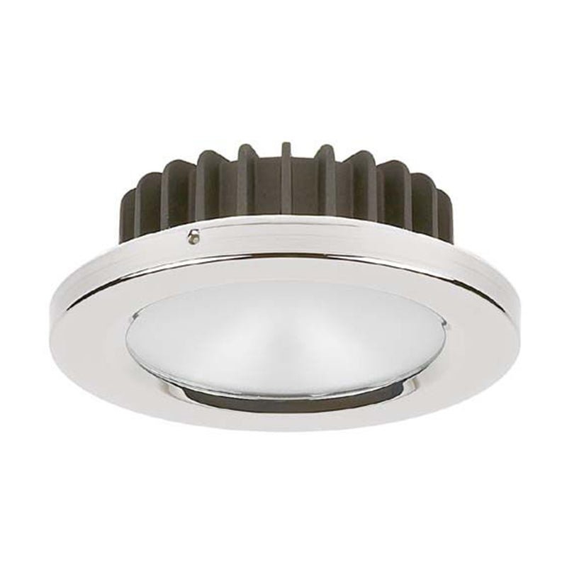Portland 2 PowerLED, Polished Stainless Steel Warm, 2X3W, 10-30V