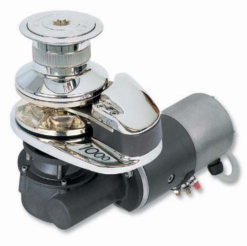 Project 1000/X2, Capstan, 12v/1000w Chrome, 5/16" Gypsy