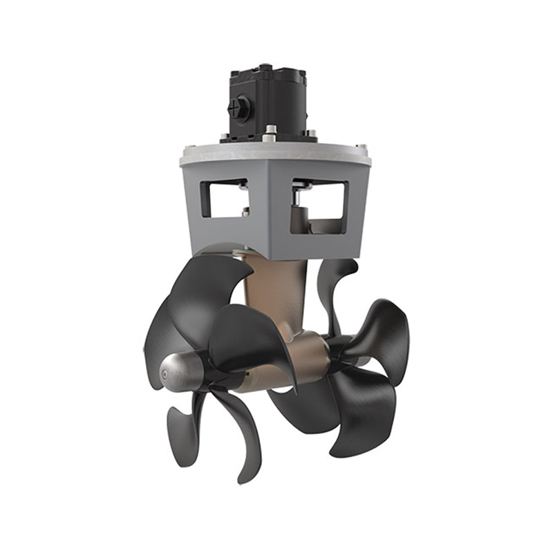 Thruster, Hydraulic 320 kg Thrust/300 mm tunnel 23cc gear motor, CR Composite Q-props/sealed leg