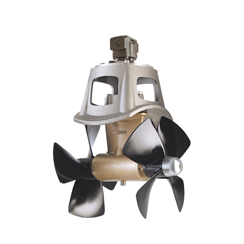 Thruster, Hydraulic 420 kg Thrust/386 mm tunnel 37cc Gear motor, CR Composite K-props/oilfed leg