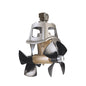 Thruster, Hydraulic 420 kg Thrust/386 mm tunnel 37cc Gear motor, CR Composite K-props/oilfed leg