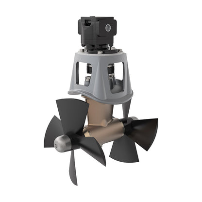 Thruster, Hydraulic 550 kg Thrust/386 mm tunnel 45cc Gear motor, CR Composite K-props/oilfed leg