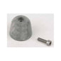 Anode, Zinc with screw for older 10/15/20hp thrusters w/twin bronze props (2 needed)