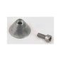 Anode, Aluminum alloy for 125mm Ø tunnel thrusters (models 30/40/50)