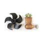 Gear Leg Assembly, sealed, incl. Propeller & Anode used on SE60, SP55 and some 4HP