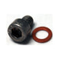 Screw, oil drain , M8 x 12mm & gasket used on oil fed gear leg, 250 & 300mm Thrusters