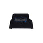 Cover, black plastic for auto main switch new style with slot for red button