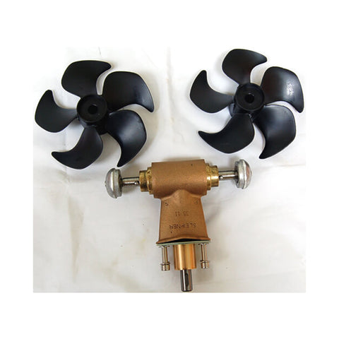 Gear Leg Assembly, including propellers and anodes used on SP75, SE80 and SP95, SE100.