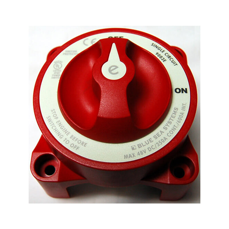 Battery Switch, Blue Seas HD, 350A continuous Ignition Protected, UL-Rated