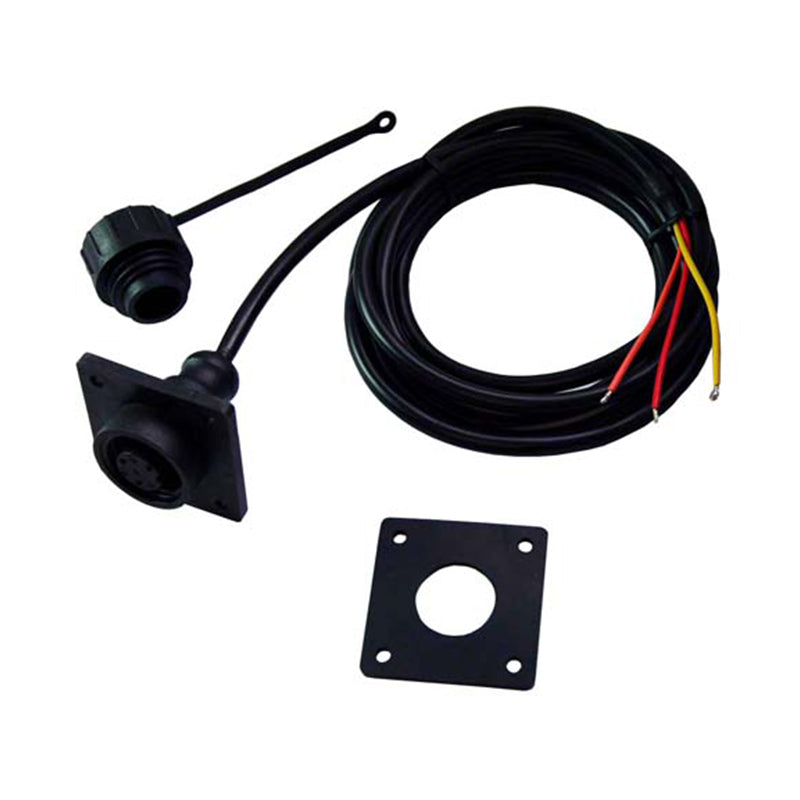 Deck Socket with Wire Lead and Cap For AA300 2-Button Hand Remote (3 pin)