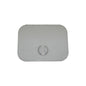 4000 Series Rectangular Hatch, Small, Grey