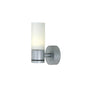 Sylt Matte Chrome, White Glass, Warm White, Dimmable with Switch, 10-30VDC