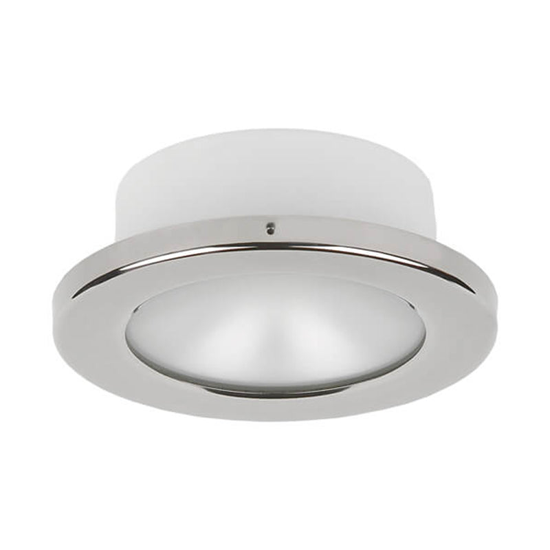 T105 PowerLED, 10-40VDC, Polished SS, Cool White, 4.7W, IP65