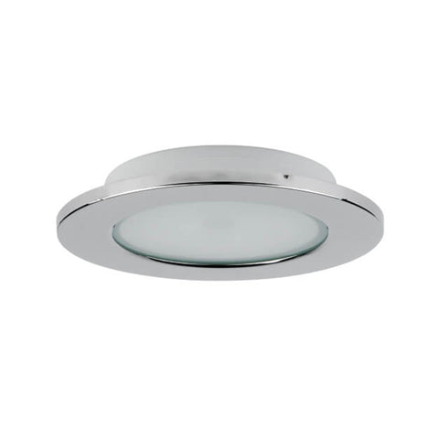 T155 PowerLED, 10-40VDC, Polished SS, Warm White, 4.7W, IP65