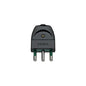 Plug: Italian (S17), 2P+E, 16A, 250V, Sicury, Black **Surcharge may apply if buying <100**