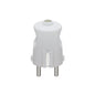 Plug: German Standard, 2P+E, 16A/250V, White, Axial Cable *Surcharge may apply if buying <100*