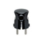 Supernova German/French Plug, 2P+E, 250V/16A 90dg Cable Entry, Black