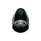 Sicury Portable Socket, French Std w/Cable Entry 2P+E, 16A, 250V, Black