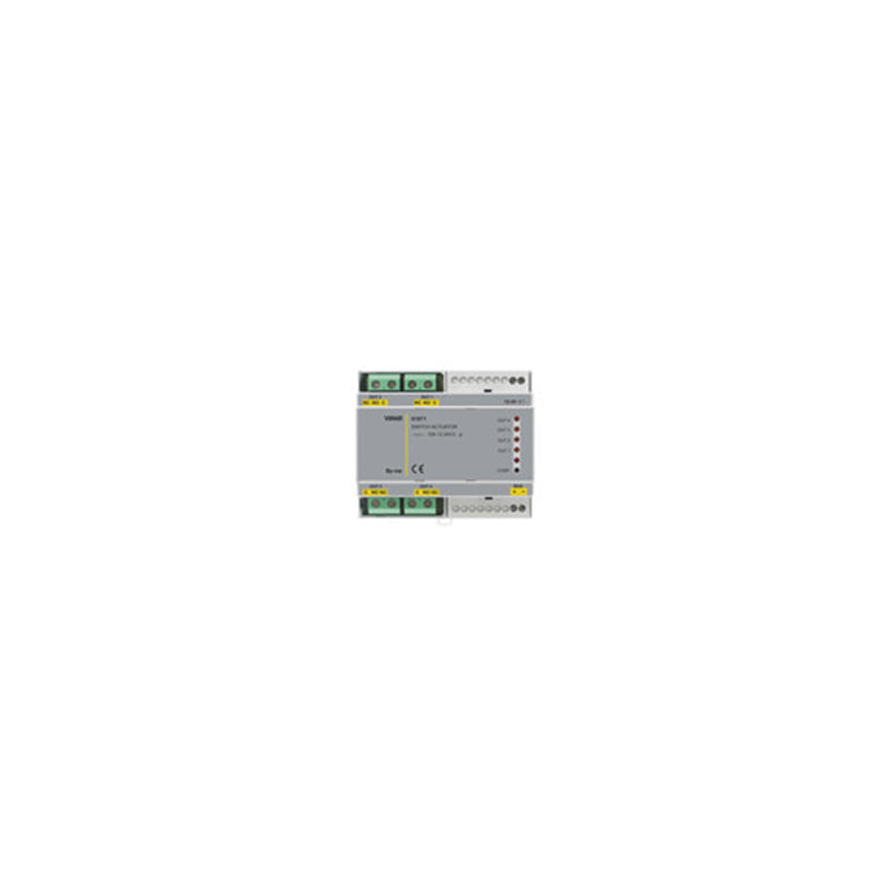 BY-ME: 4-RELAY ACTUATOR, 24V AC/DC, DIN RAIL MNT