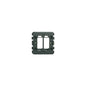 8000 Series Frame, 2 Module, w/Claws for Ø60mm Round Box