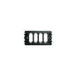 8000 Series Frame, 4 Module with Screws, Black
