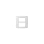 Neve Cover Plate, White Technopolymer 6 Module (3+3)