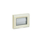 Idea IP55 Cover, 3 Modules, Ivory Support Frame Included