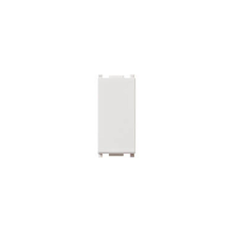 SWITCH: BLANK MODULE, WHITE, PLANA
