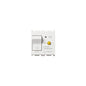 RCBO: 1P+N, 16A, 120-230V,10mA RES, 50-60Hz, 2M, WHITE, PLANA