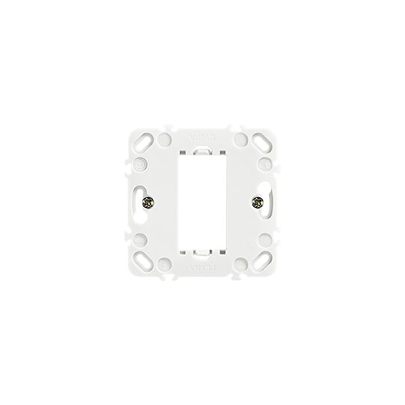 Plana Mounting Frame With Claws, 1 Module Fits Model 14641 Plate and 60mm Box, Grey