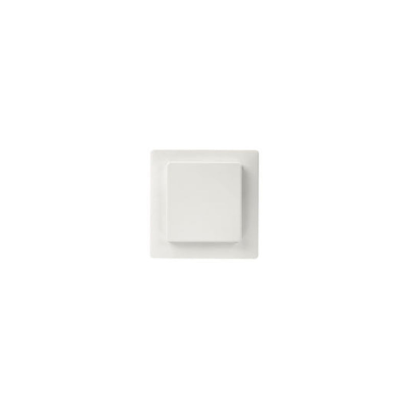 Plate: Technopolymer, White, 2 Module, w/Device Cover *Surcharge may apply if buying <10"