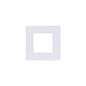 PLATE: TECH, WHITE, 2M PLANA