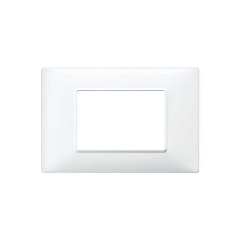 Plate: Tech, White, 3M Plana
